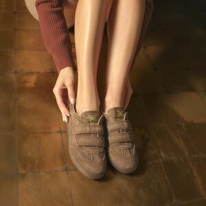 Sam Edelman Talia Velcro Sneaker, Light Terra Toffee, size 9